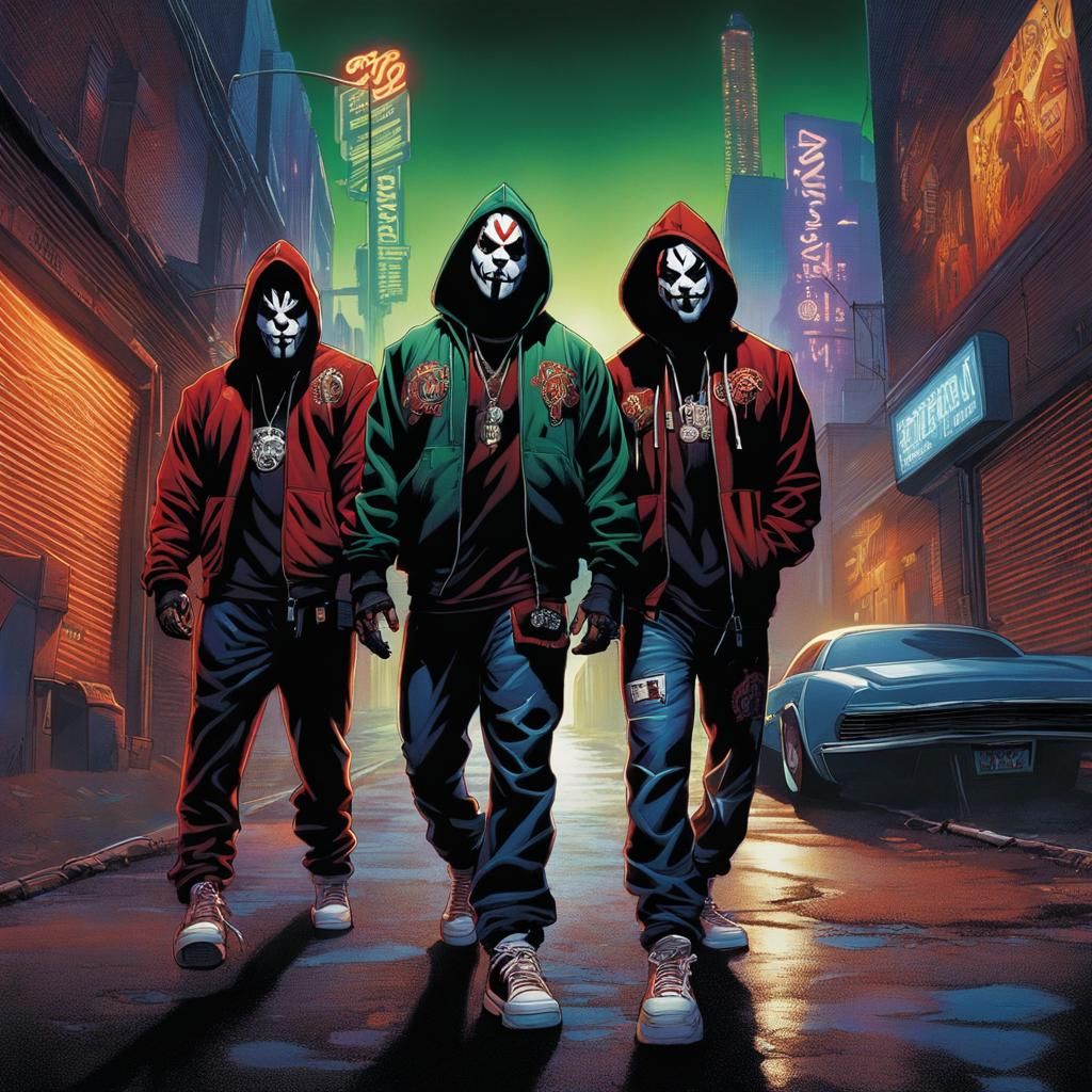 Juggalo Cyberpunk Gang