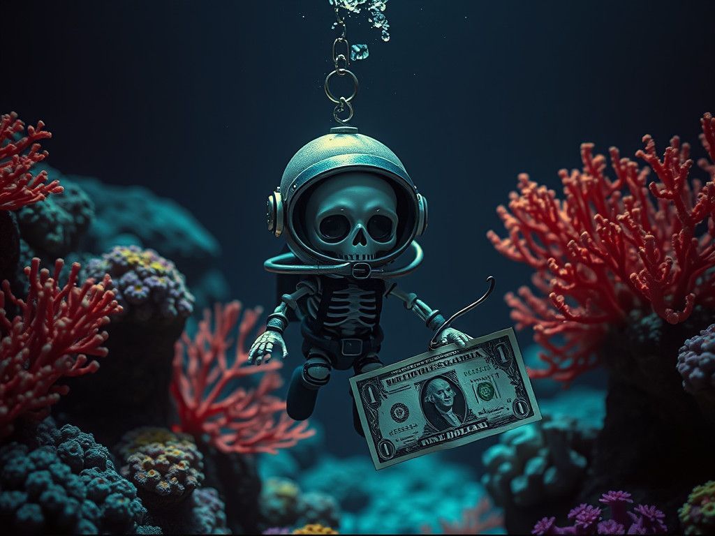 Underwater Horror in Fauvist Style