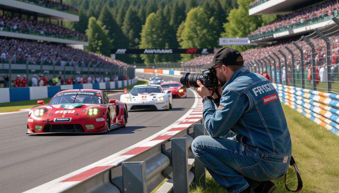 Photographer Captures GT3 Cars in Impressionist Style