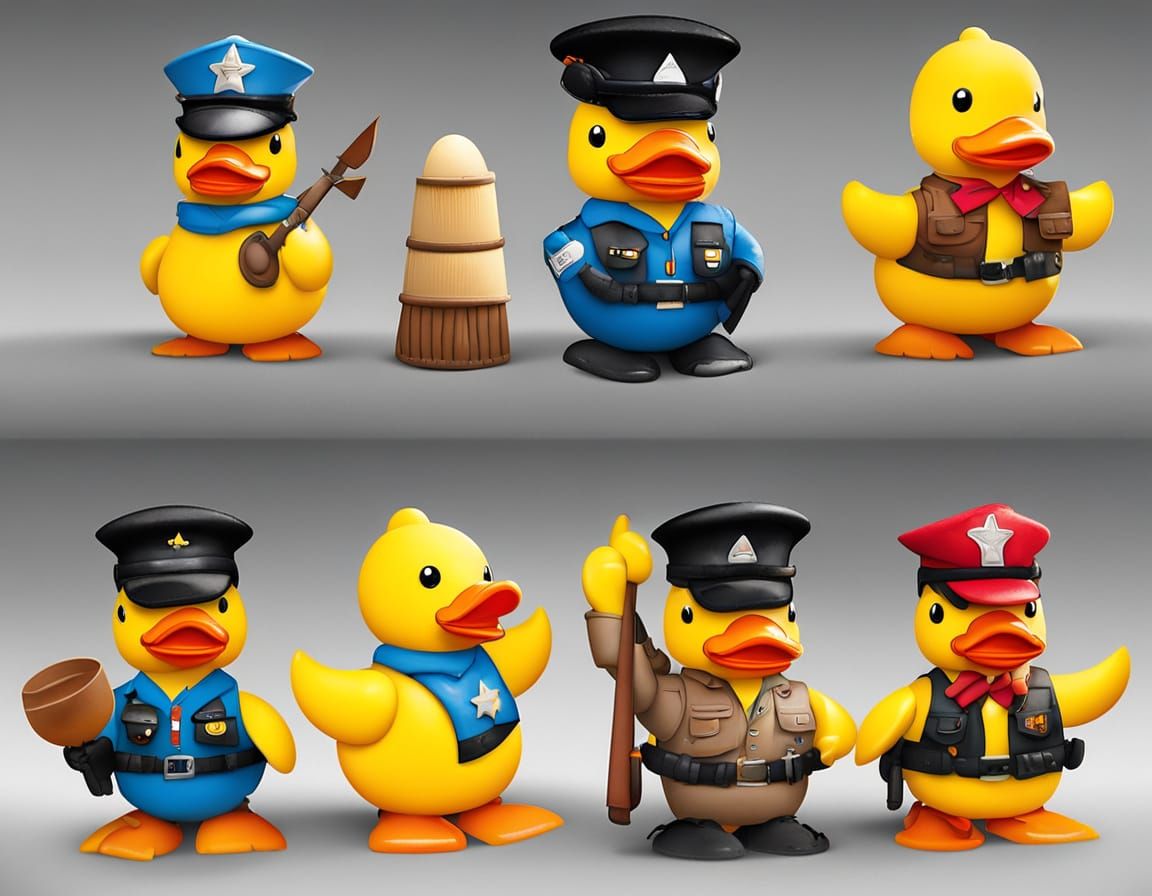 Rubber Duck YMCA Performance in a Wild Western Landscape