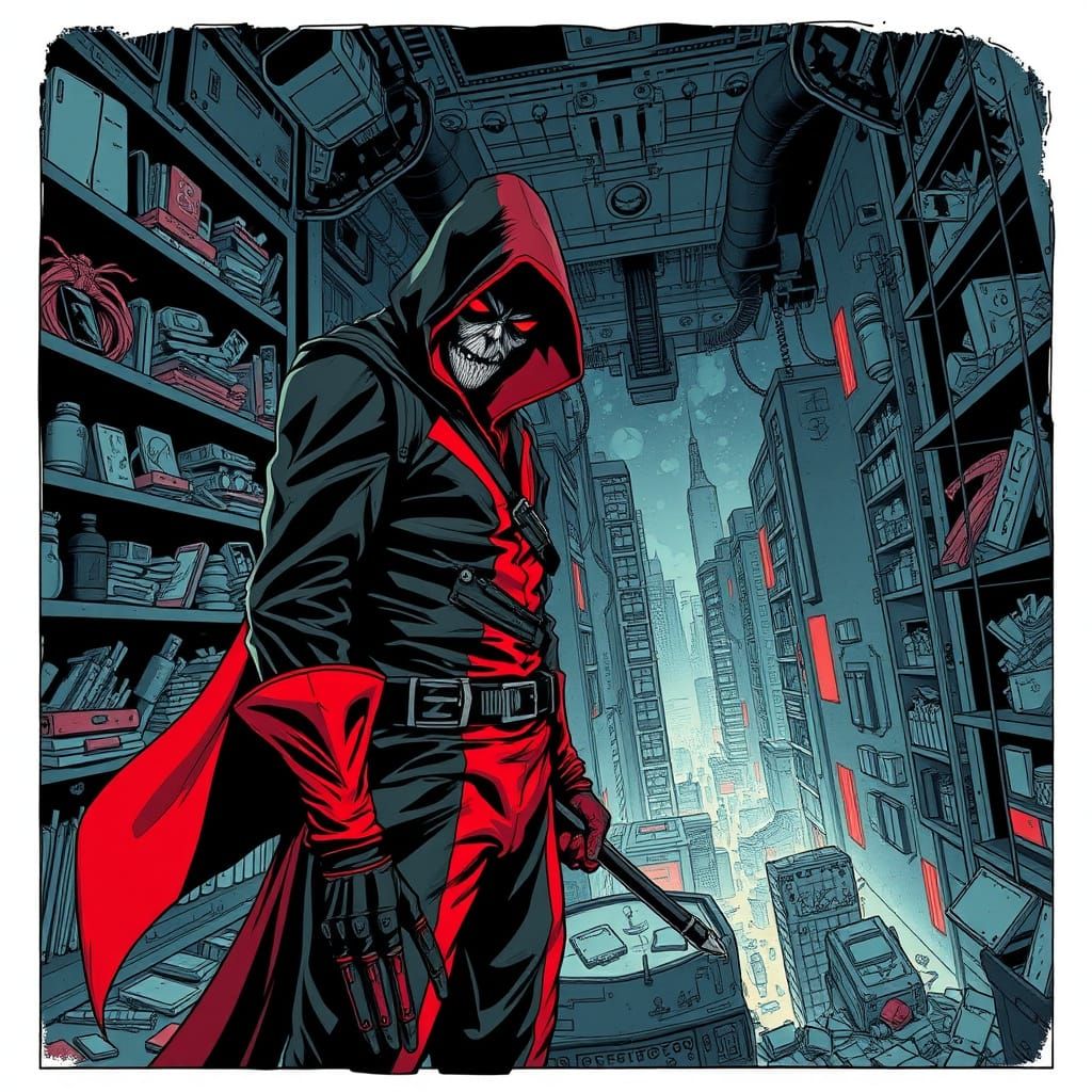 The Scarlet Sweeper: Vigilante in a City of Discarded Dreams