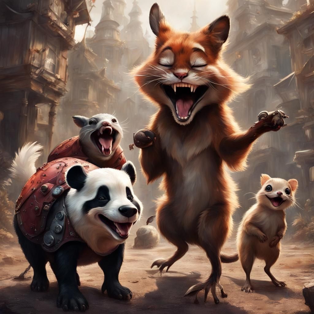 Clockpunk Crystal Rose Village: Digital Matte Painting