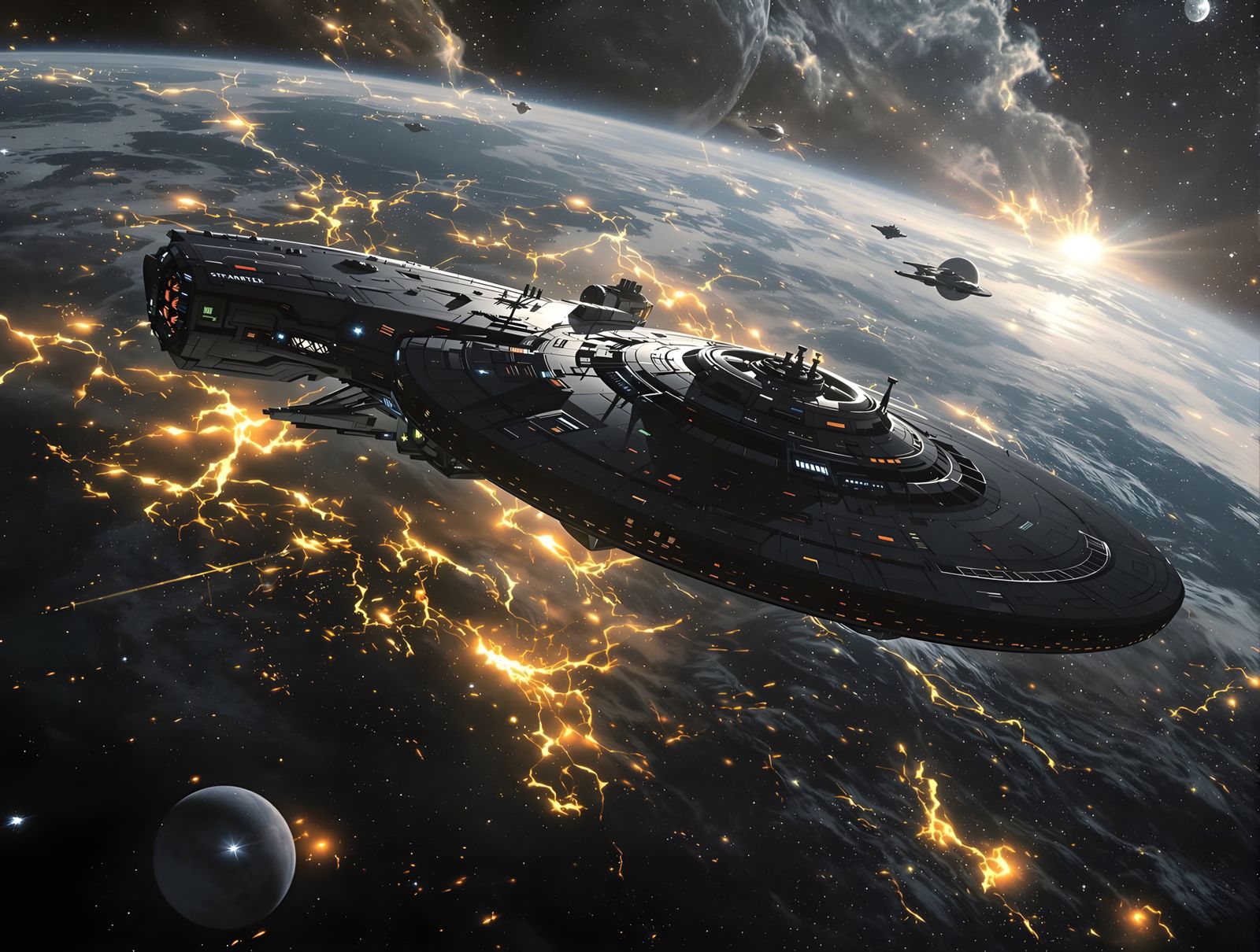 Starship Enterprise Embarks on a Legendary Voyage in a Maxim...