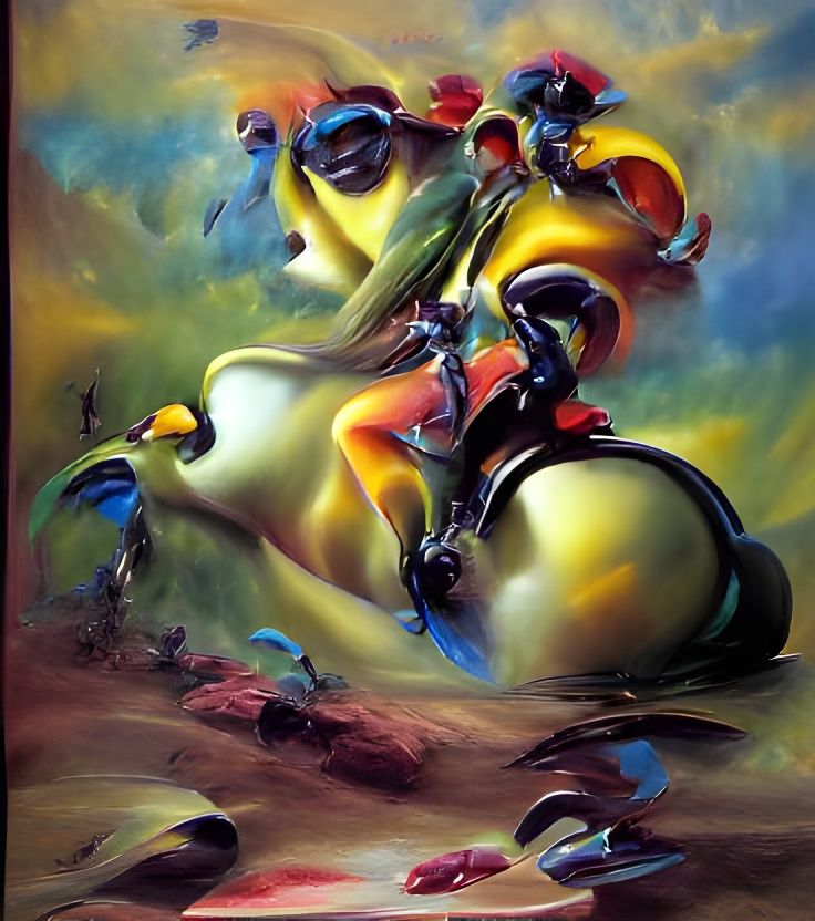 Marcel Proust painting of Napoleon Bonaparte