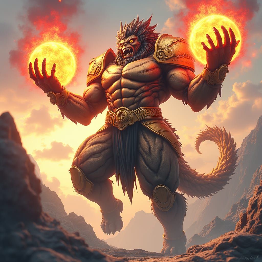 Primal Beast Soars in Retrofuturistic Armor