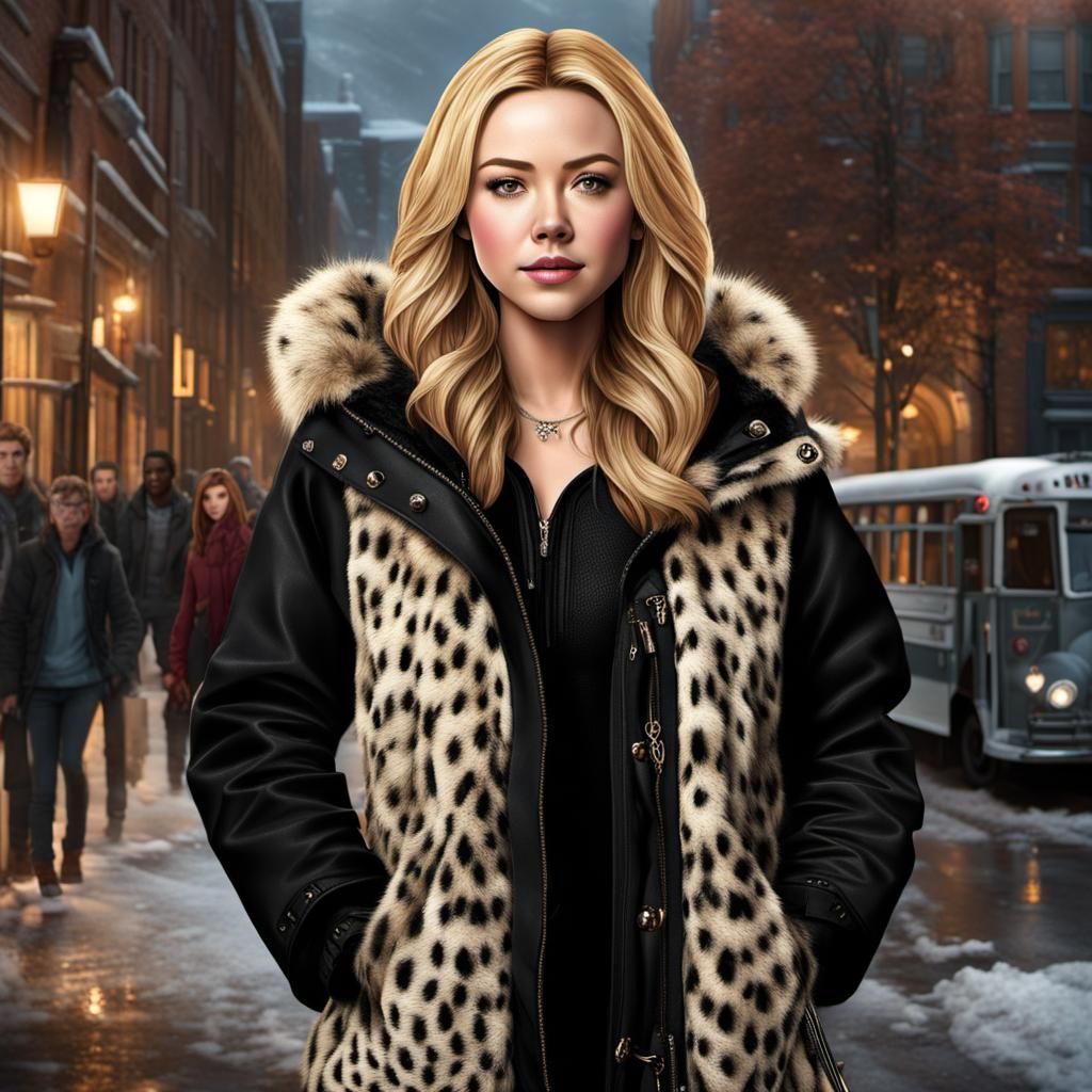 High School Mean Girl with Queen B Jewelry