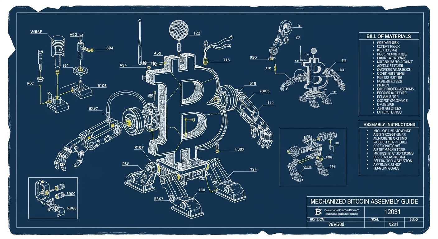 Bitcoin Robot Blueprint: Mechanized Assembly Guide