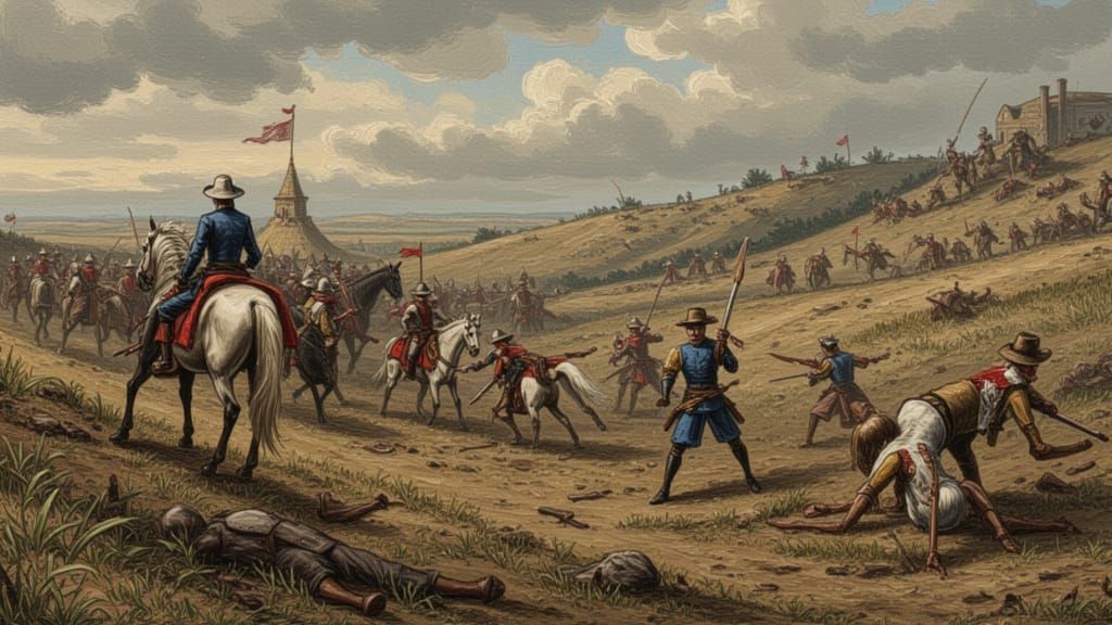 Aged Ink Drawing as Impasto Painting