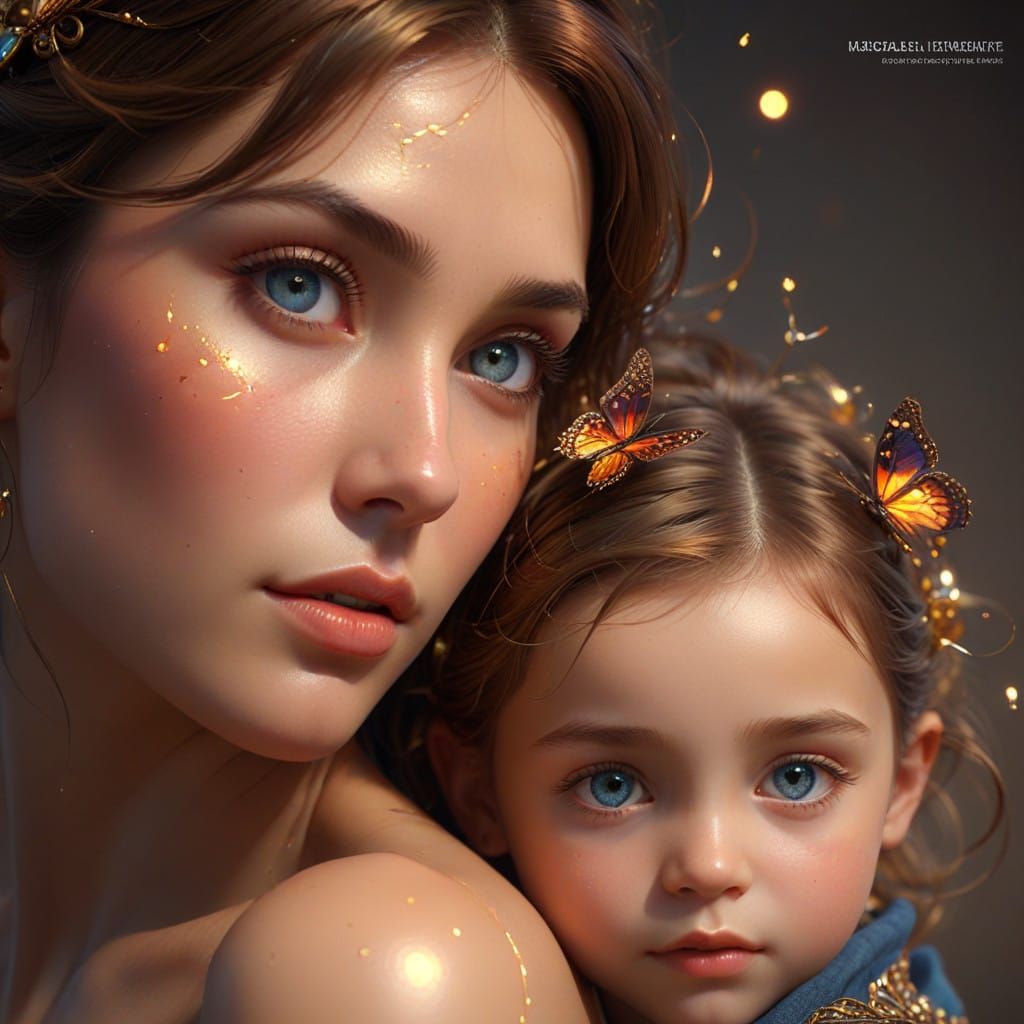 Ethereal Beauty in Realistic Skin Texture