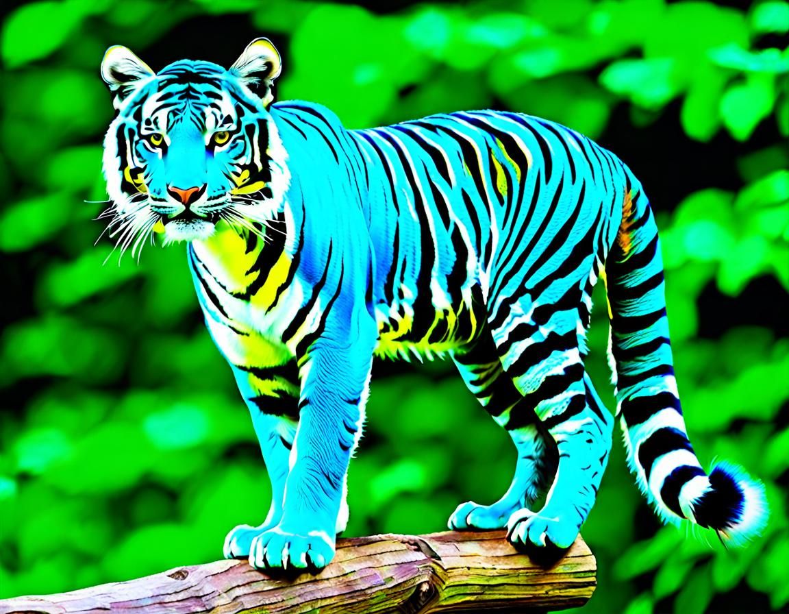 Hybrid Tiger-Peacock