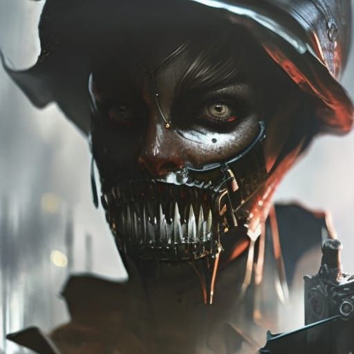 Botched Face Prosthesis