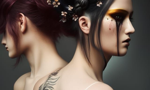 Trying something new: flower folk. Thoughts?