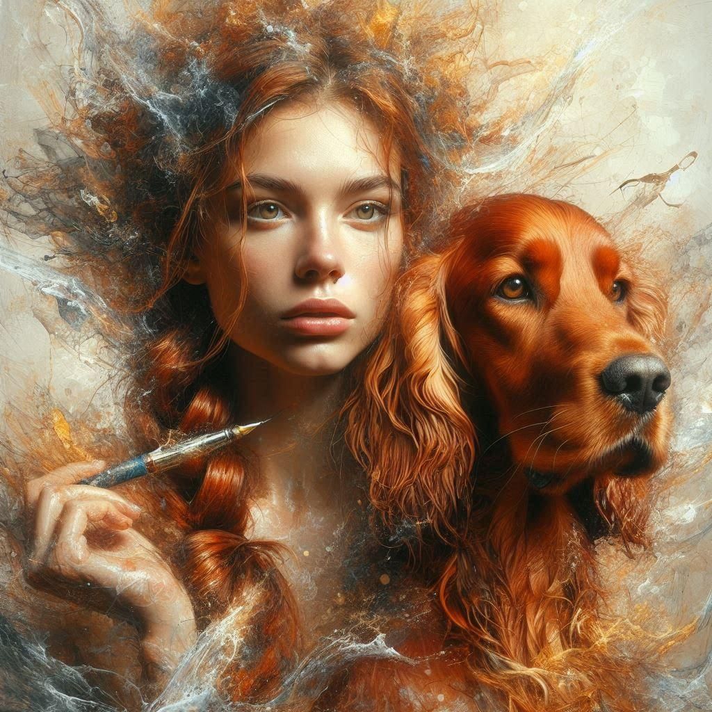 Classic Oil Painting Generated by AI