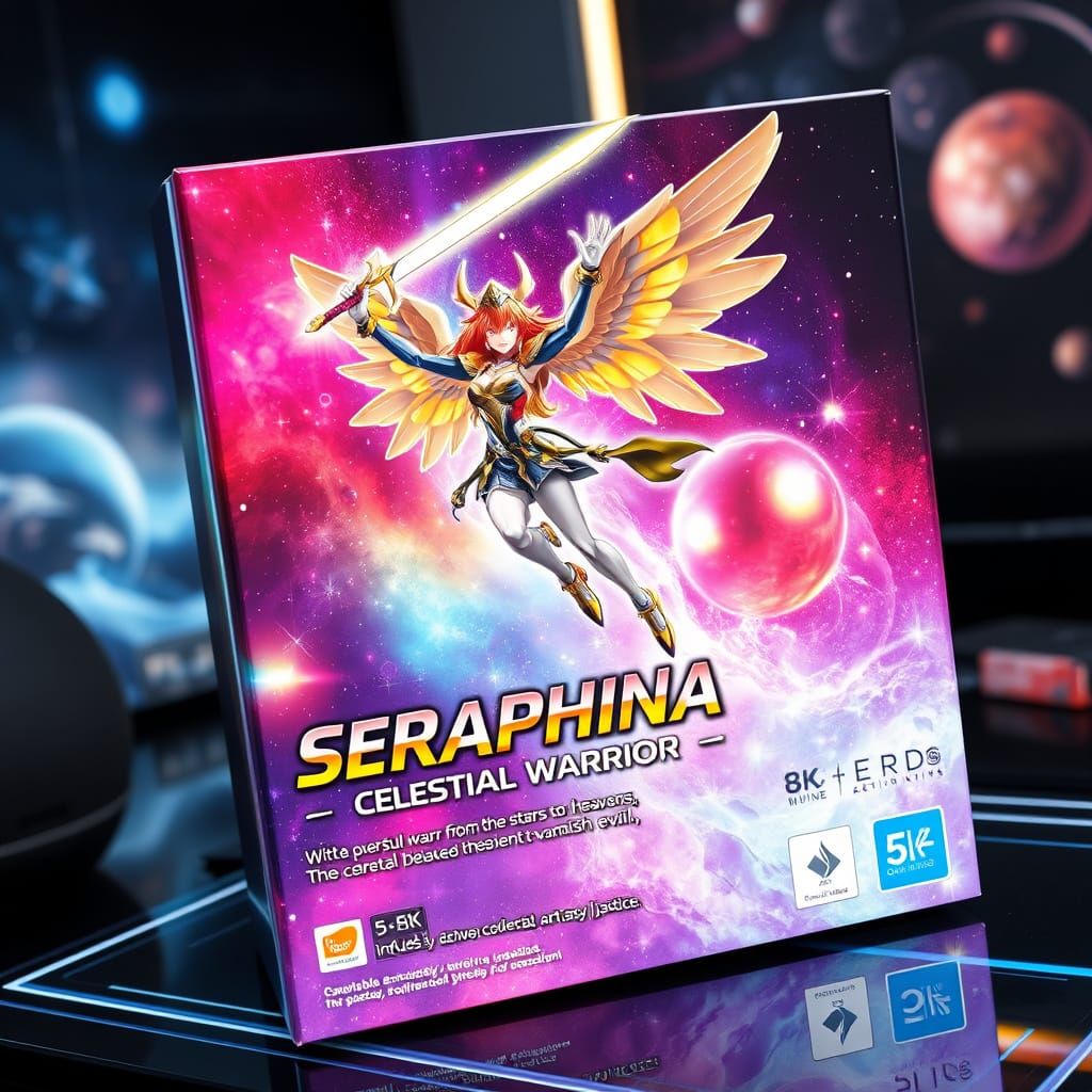Seraphina - Celestial Warrior Collectible Action Figure Box ...