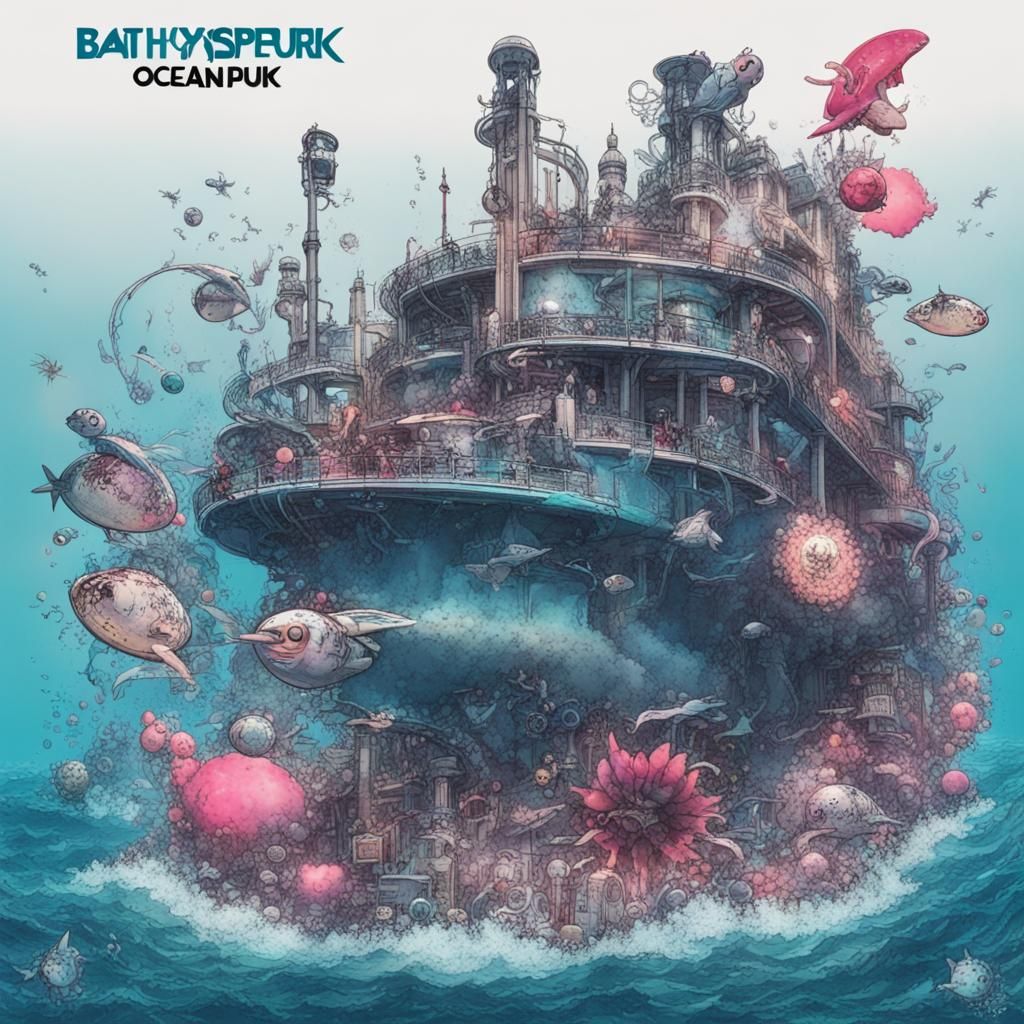 BathyspherePunk OceanPunk Image in KapowPunk Style