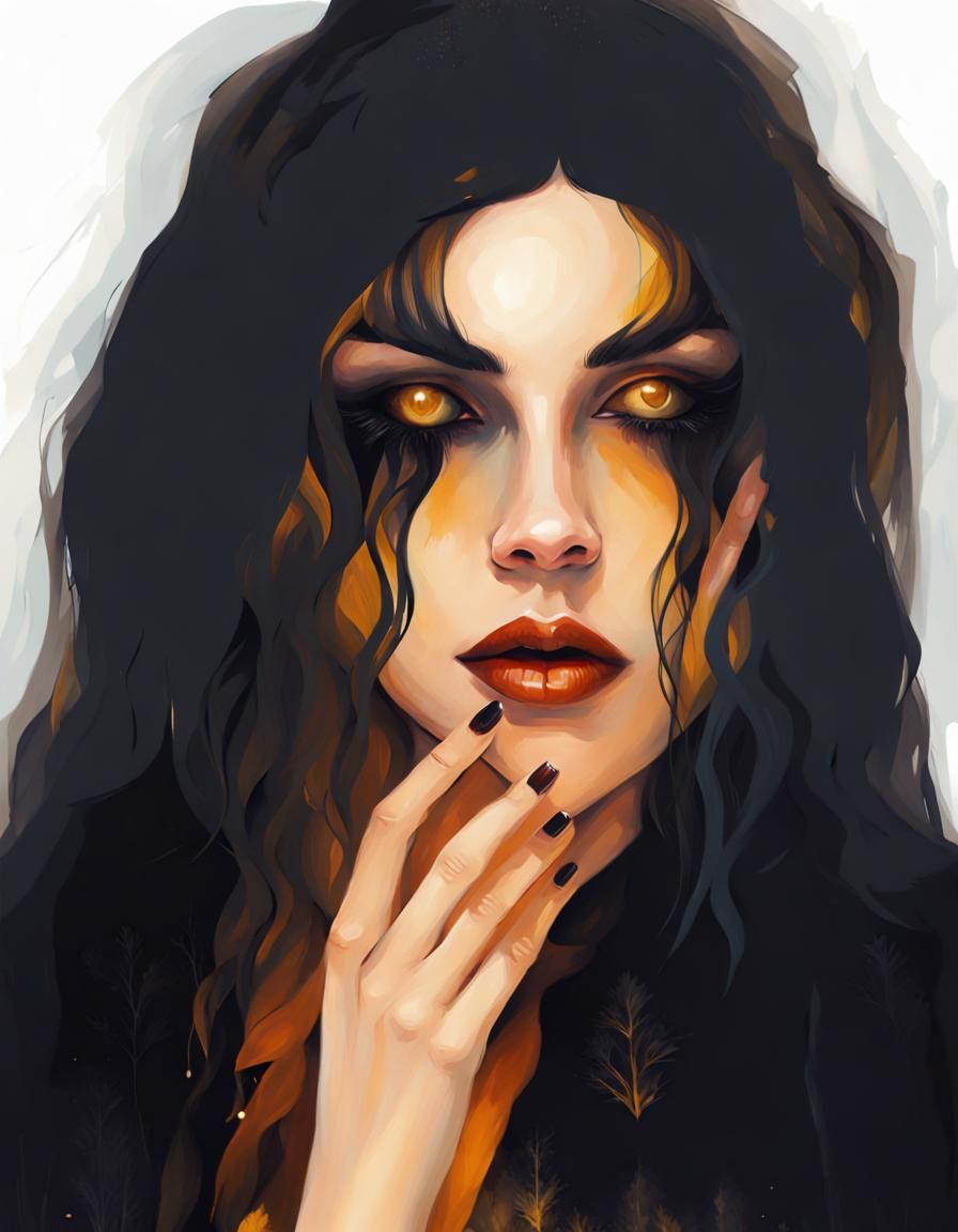 self portrait experiment 7 - woeful