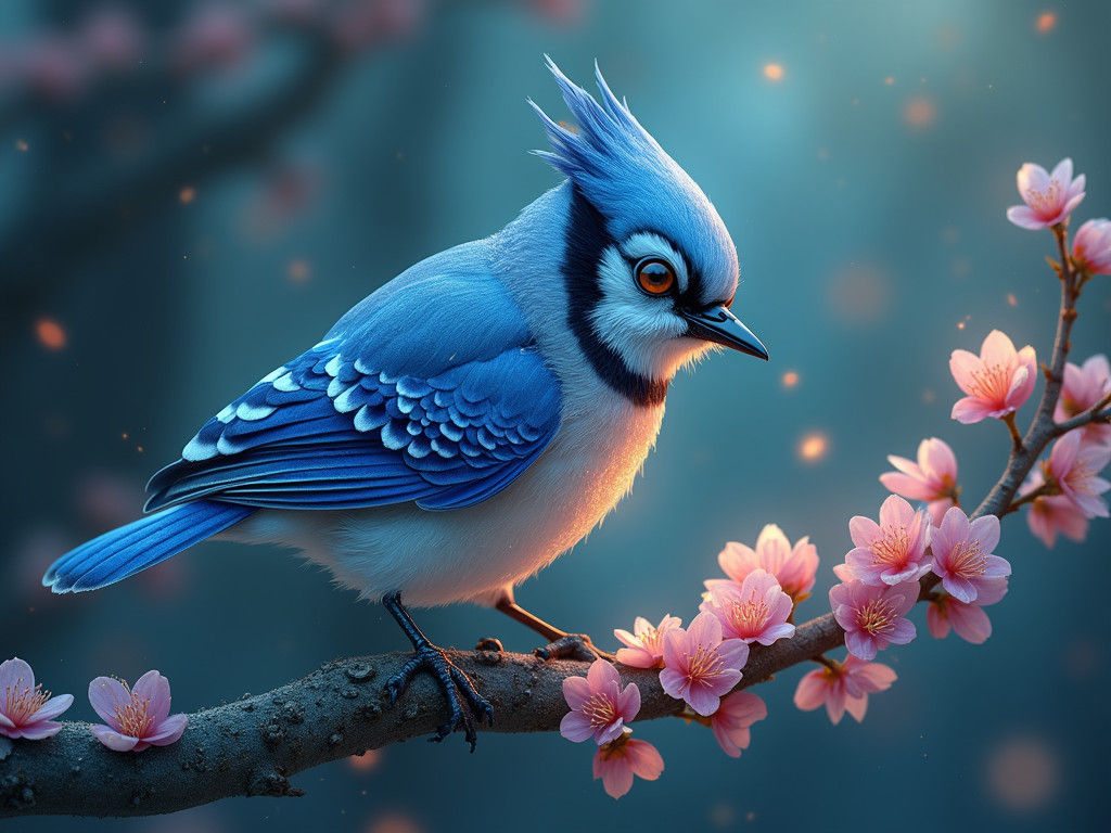 Spring Bluejay