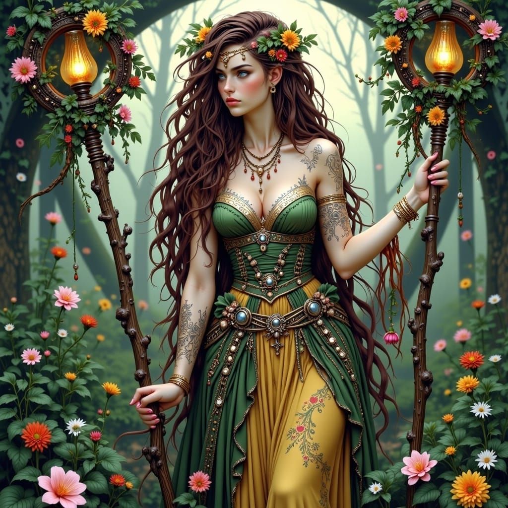 Goddess of Woodland Mysticism