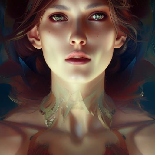 Hyperrealistic Lucifer Portrait in Dynamic Lighting