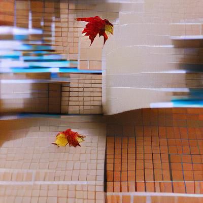 Abstract Representation of Autumnal Fall Season