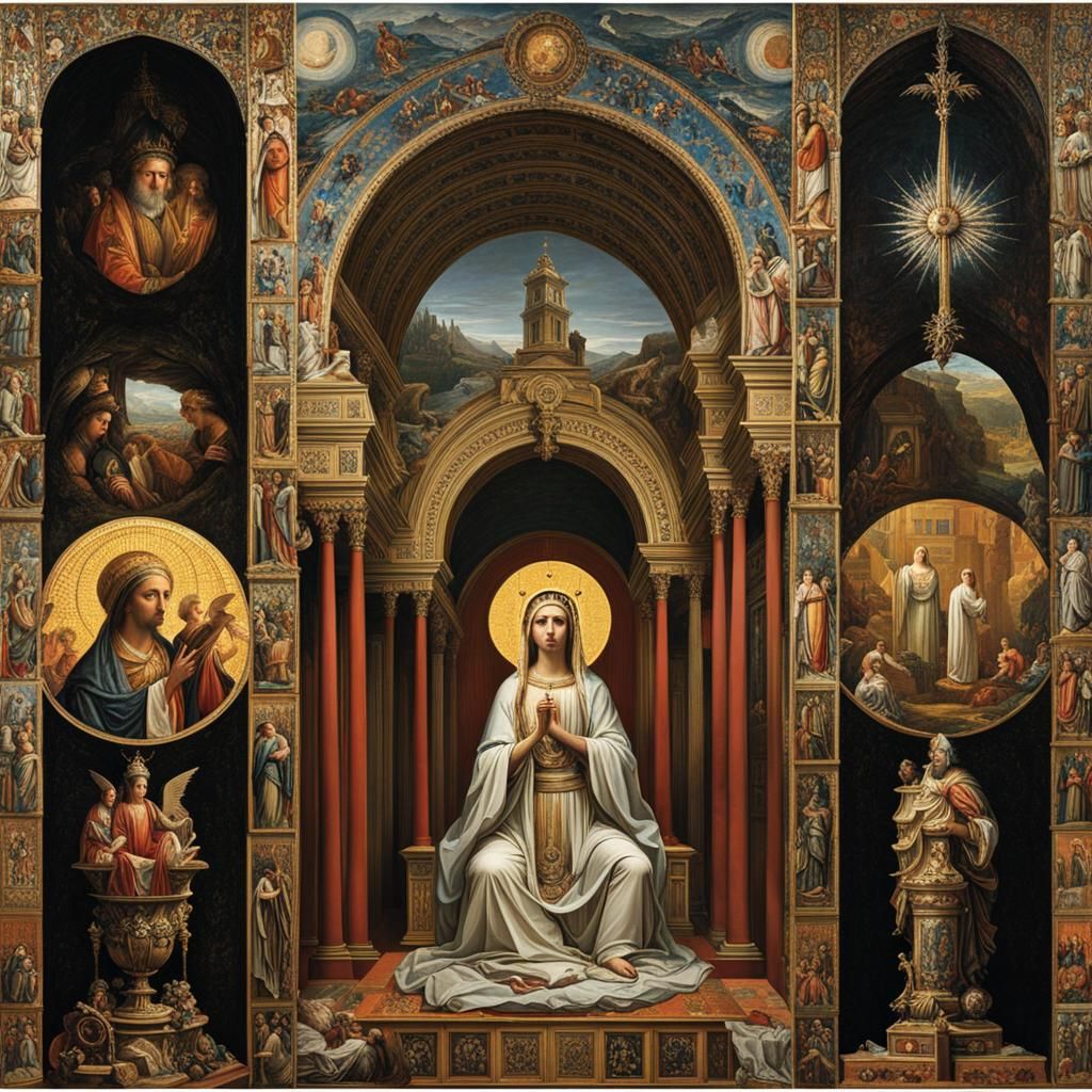 Warped Masquerade Ball in Fantasycore Style