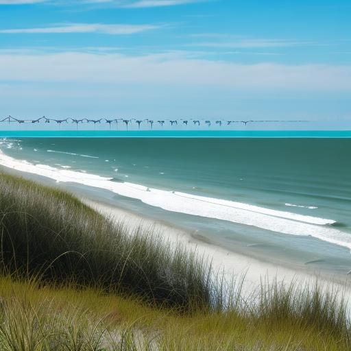 Picturesque Tybee Island Landscape