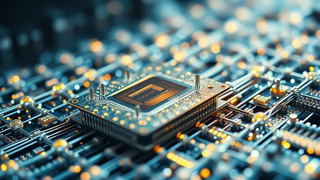 Quantum Computer World in Shimmering Crystal Lattice