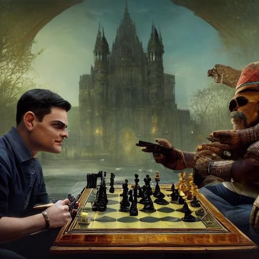 Ben Shapiro and Mr. T Play Chess