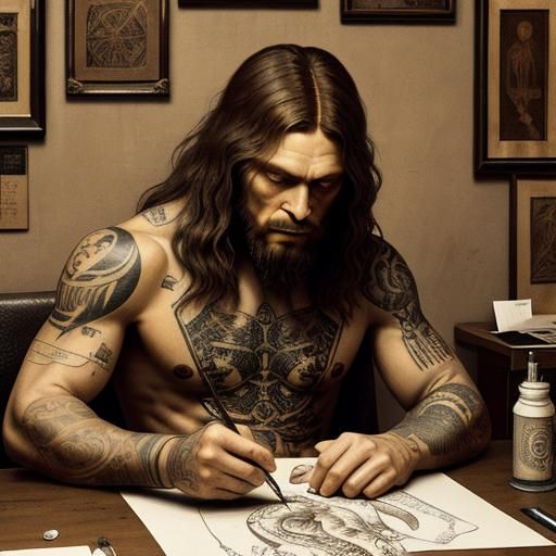 Renaissance Master as Tattoo Artist