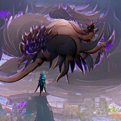 Giant Dahlia Flower Close-Up