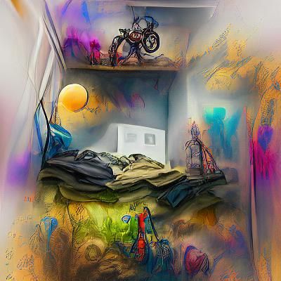 Psychedelic Closet: Digital Illustration in Lowbrow Style