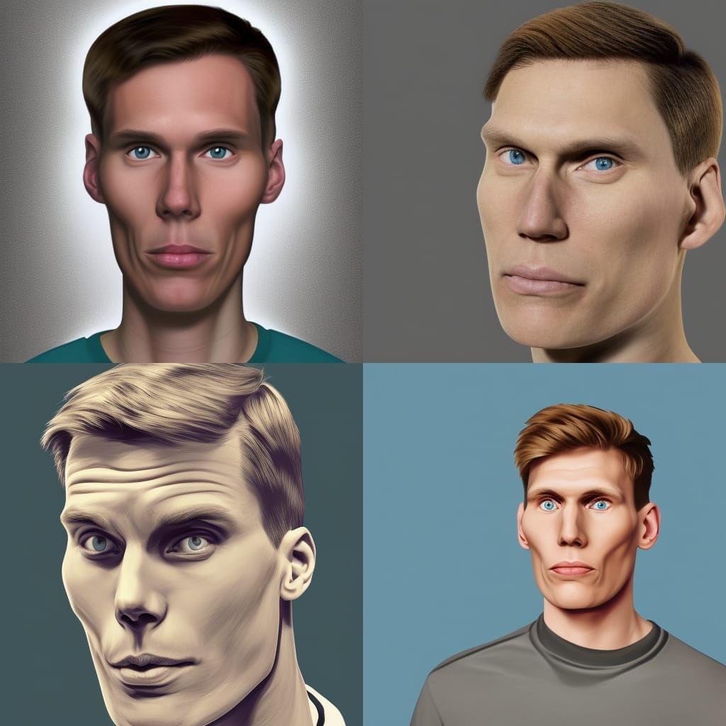 Hyperdetailed Portrait of Jerma by Greg Rutkowski