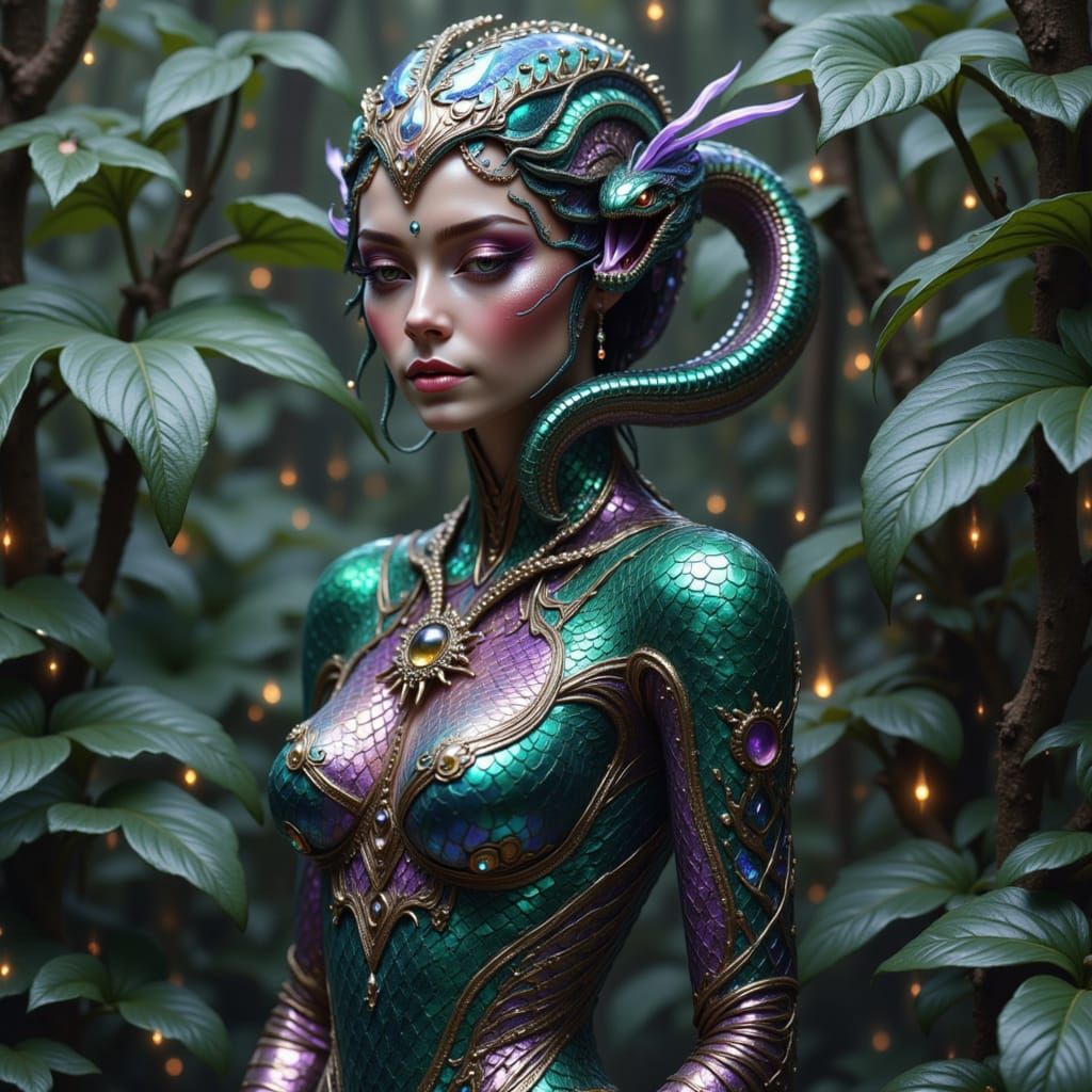 Death Star Venom Ivy Illustration