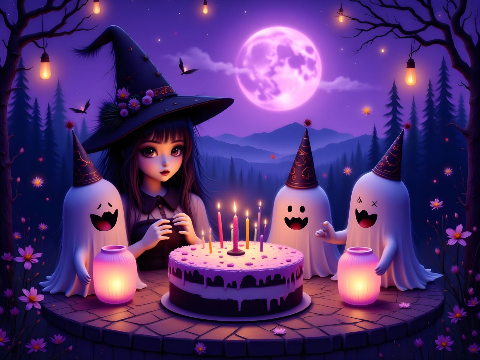 Anime Birthday Party on Floating Terrace