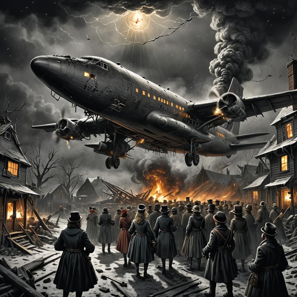 Christmas Carolers in Exploding Jetliner: Gothic Horror