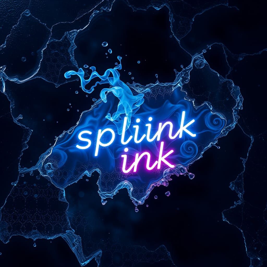 3D splash of li ink💯