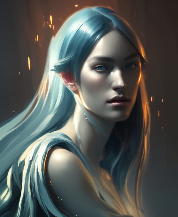 Detailed Dark Fantasy Portrait in Unreal Engine