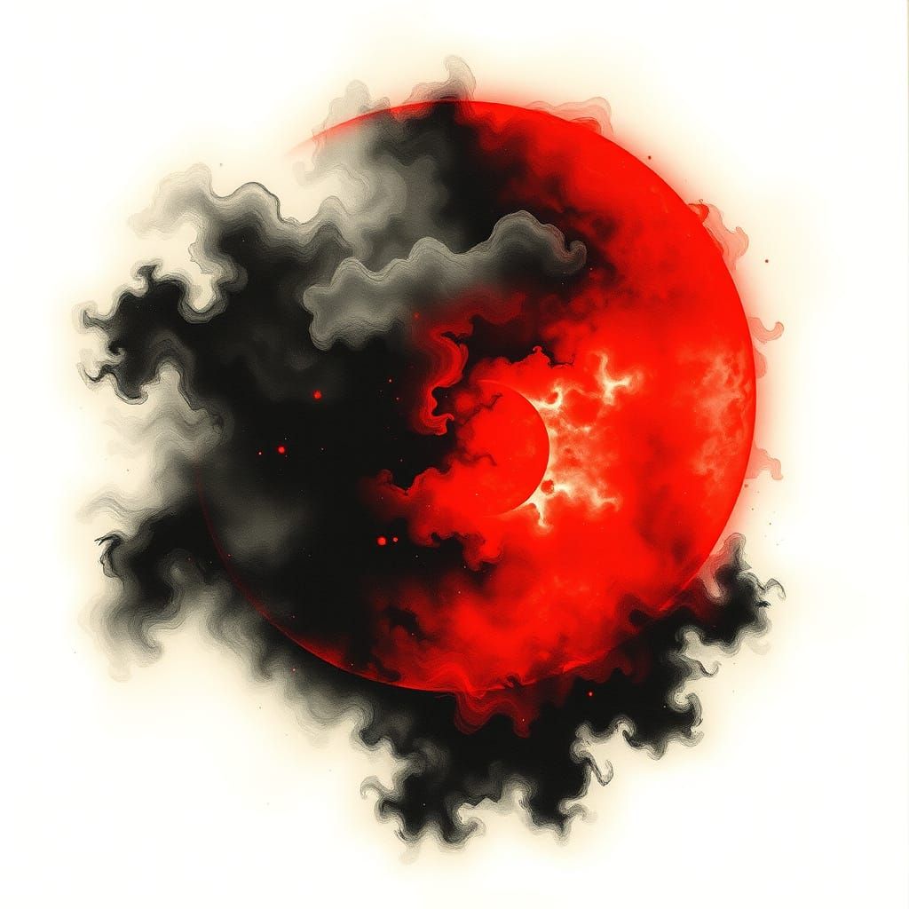 Neuroplastic Synesthesia: Red Sun and Moon