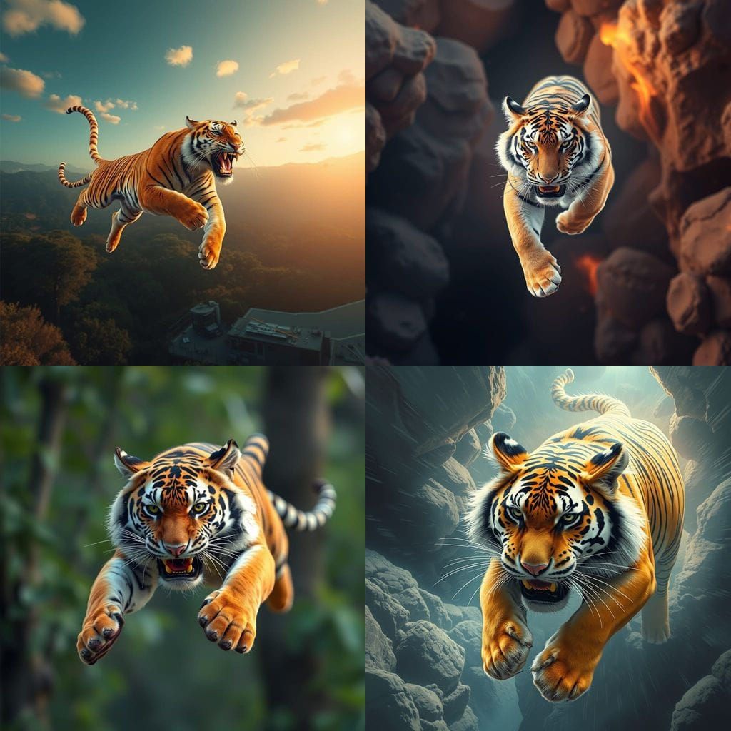 Azhkush Tiger's Hyperplane Bilocation