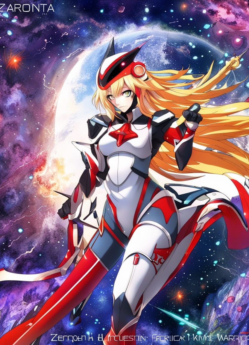 Space Vixen Warrior by artist "anime", Anime Key Visual, Jap...