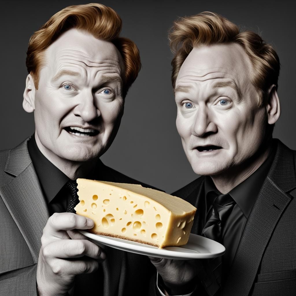 Hyperrealistic Conan O'Brien Cannibalism Scene