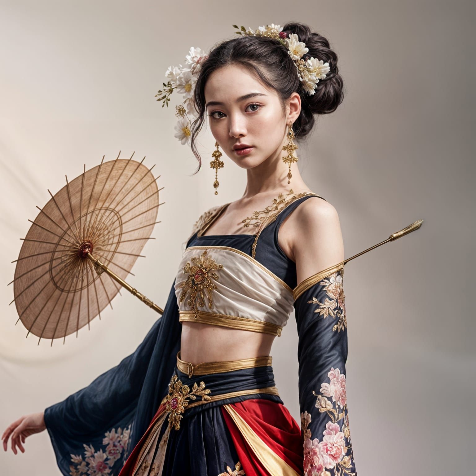 Stylish Mystical Dancer: Mei, a Character Design