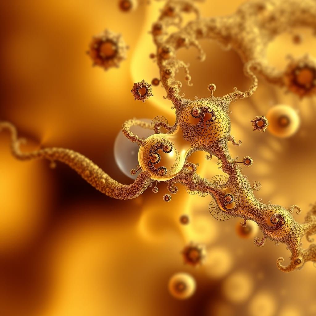 Fractal Waves of Microbial Chaos