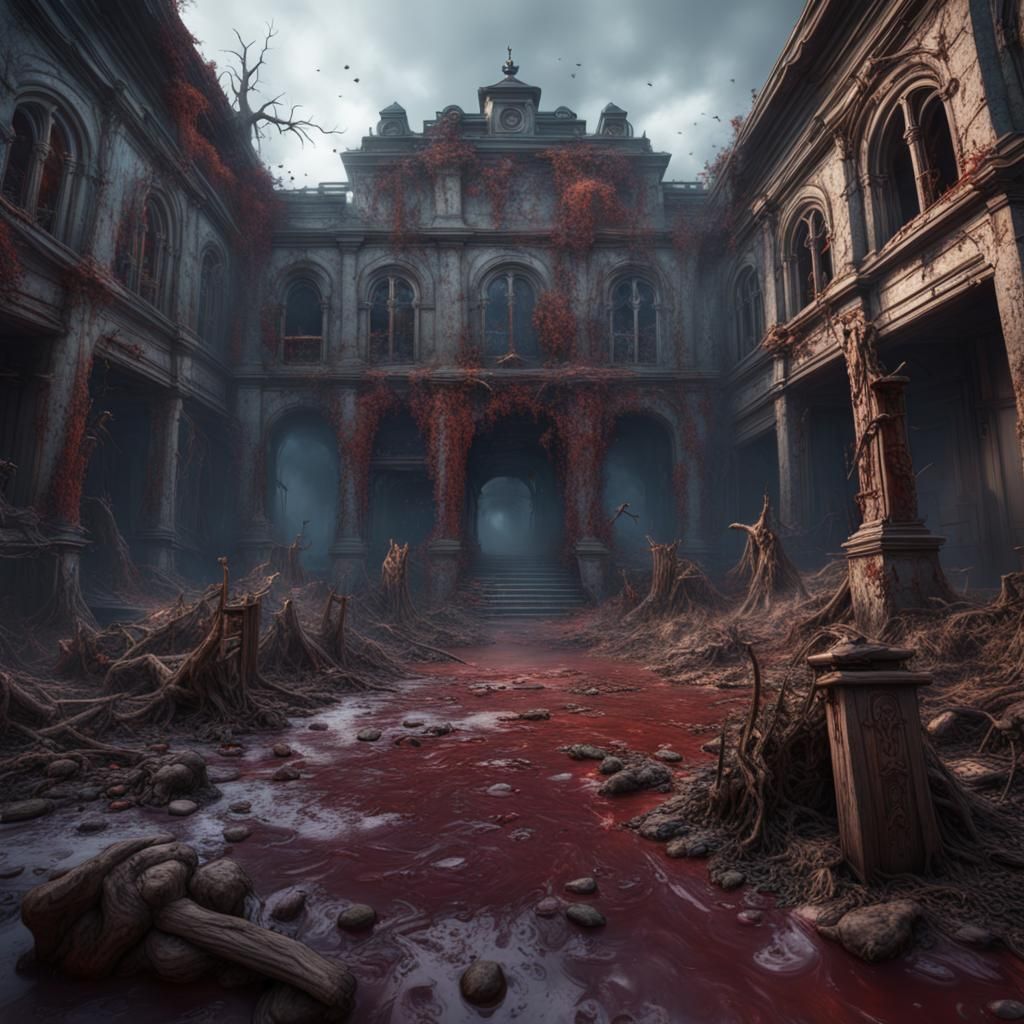 Detailed Zombie Effects in Matte Painting