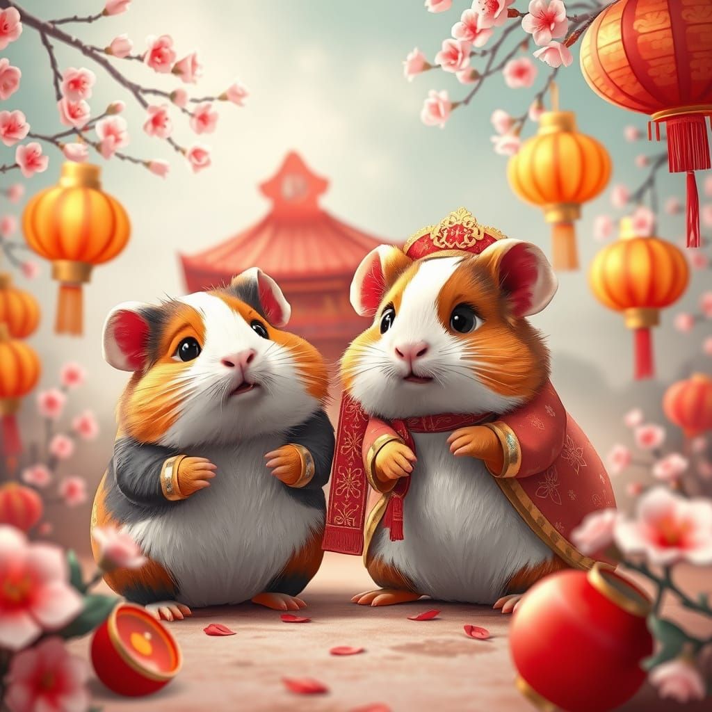 Whimsical Chinese New Year Celebration