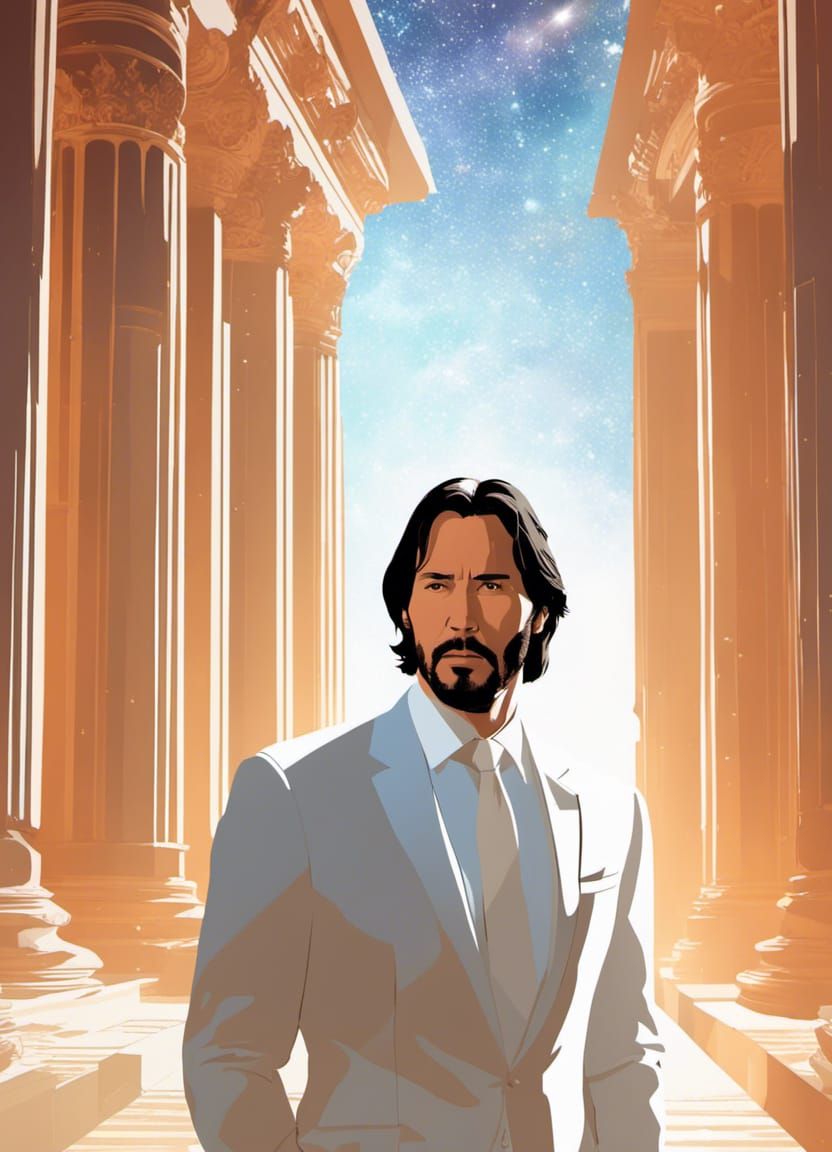 Angelic Hunter in Celestial Temple, GTA Style