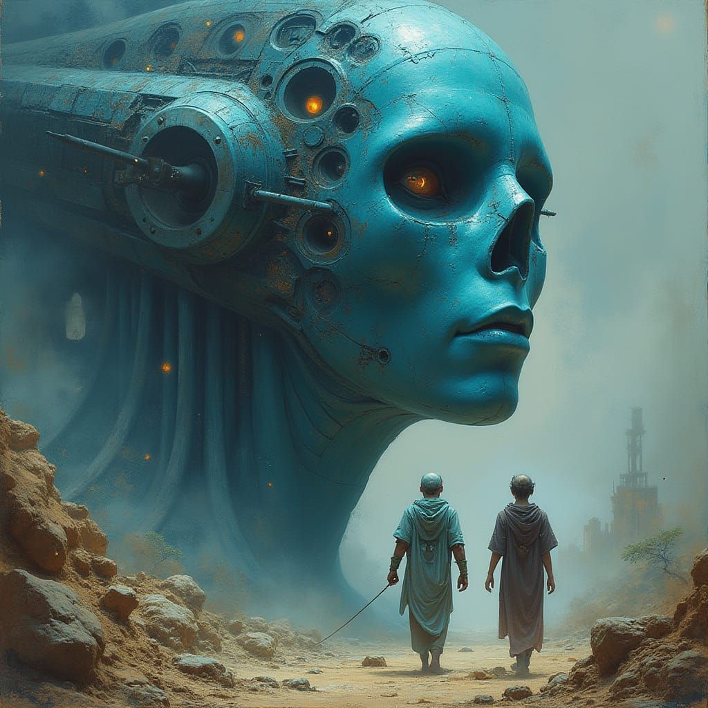 Enslaved Princess in Ancient Spaceship, Sci-Fi Masterpiece