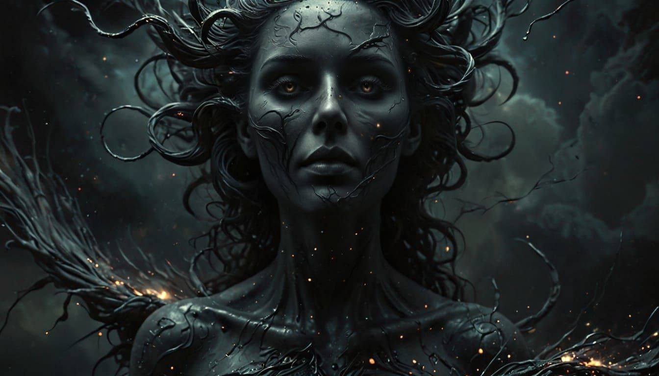 "She Who Wanders, In the Echoes of Dying Light"