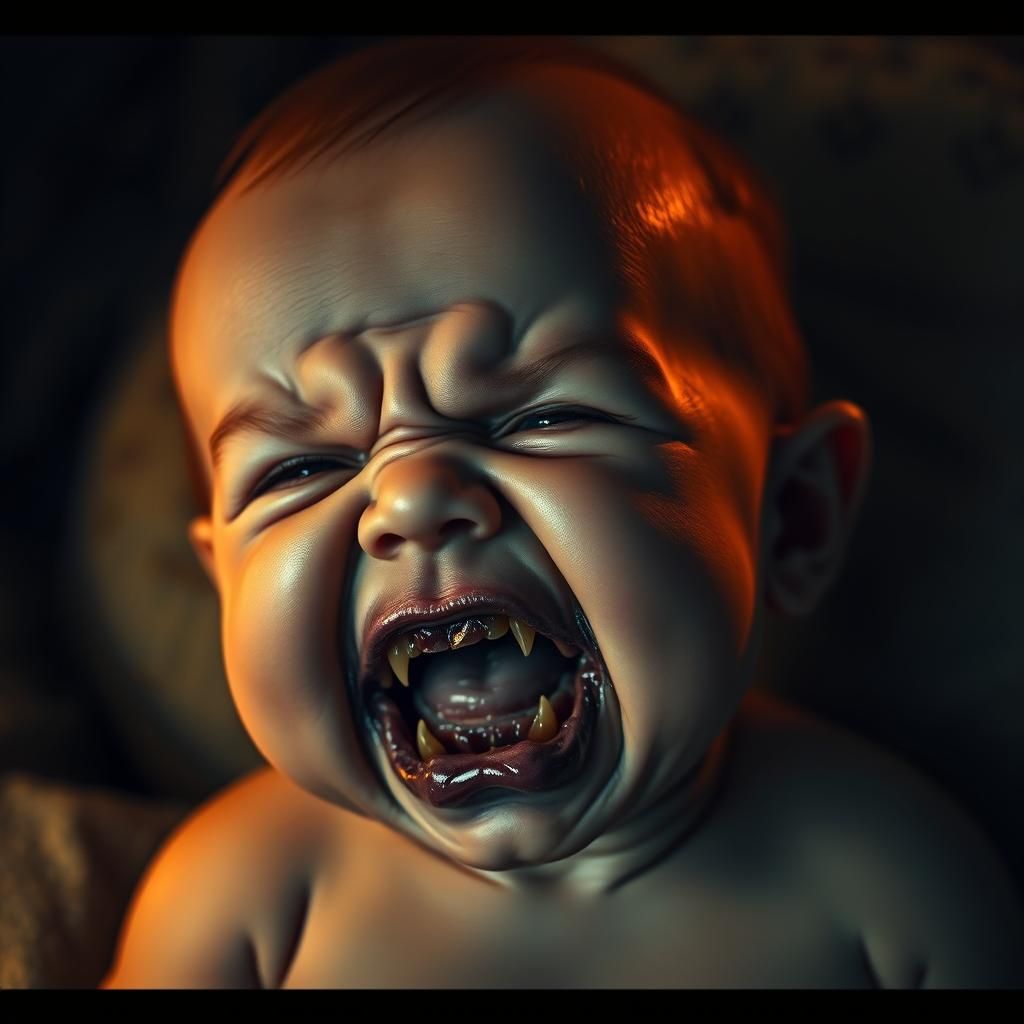 Demonic Transformation: A Grotesque Cinematic Horror