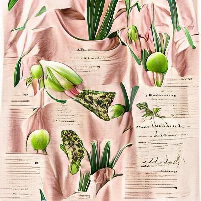 Botanical Spring Flowers Illustration